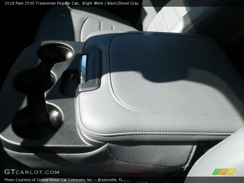 Bright White / Black/Diesel Gray 2018 Ram 2500 Tradesman Regular Cab