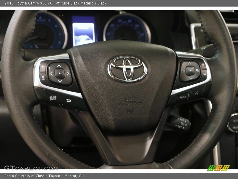 Attitude Black Metallic / Black 2015 Toyota Camry XLE V6