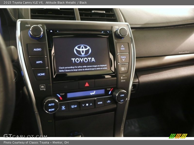 Attitude Black Metallic / Black 2015 Toyota Camry XLE V6