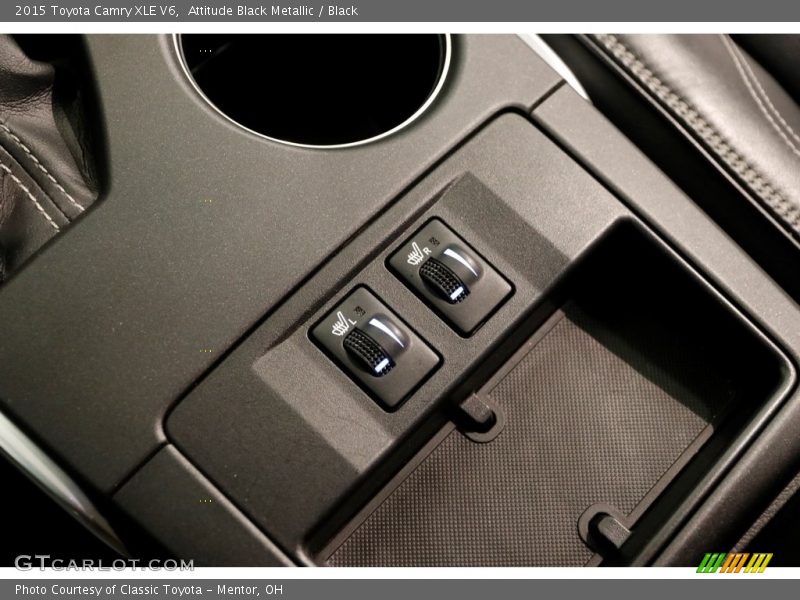 Attitude Black Metallic / Black 2015 Toyota Camry XLE V6