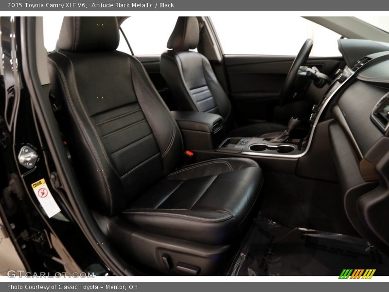 Attitude Black Metallic / Black 2015 Toyota Camry XLE V6