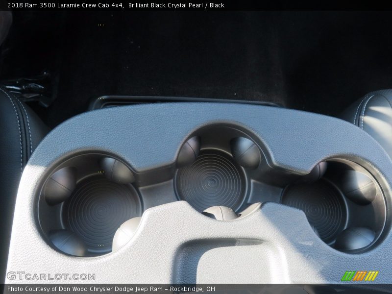 Brilliant Black Crystal Pearl / Black 2018 Ram 3500 Laramie Crew Cab 4x4