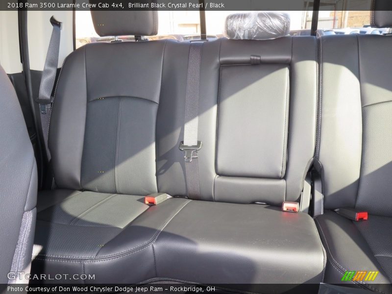 Brilliant Black Crystal Pearl / Black 2018 Ram 3500 Laramie Crew Cab 4x4