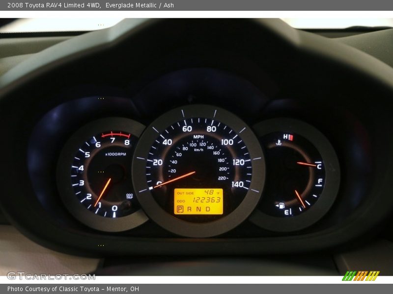 Everglade Metallic / Ash 2008 Toyota RAV4 Limited 4WD
