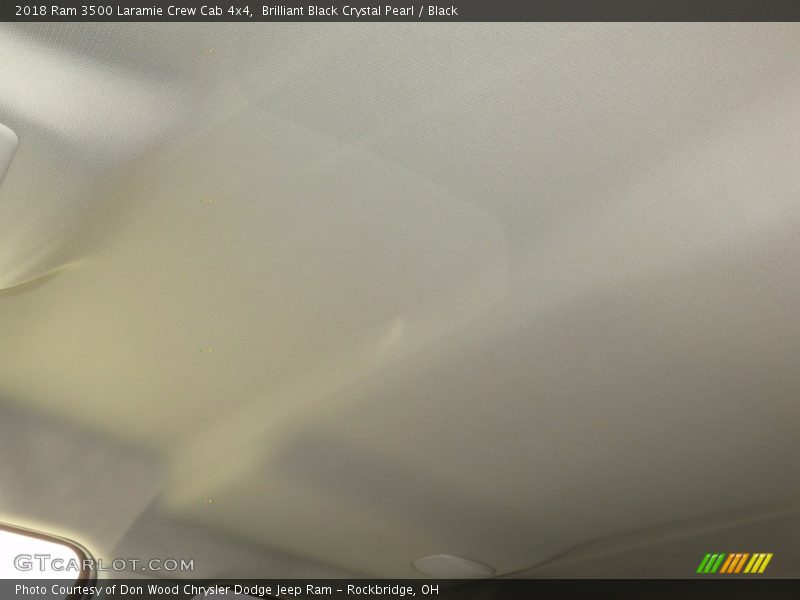 Brilliant Black Crystal Pearl / Black 2018 Ram 3500 Laramie Crew Cab 4x4