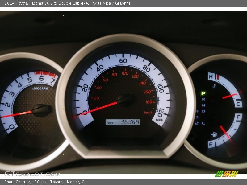 Pyrite Mica / Graphite 2014 Toyota Tacoma V6 SR5 Double Cab 4x4