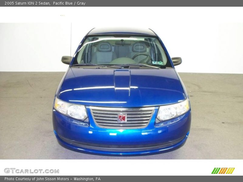 Pacific Blue / Gray 2005 Saturn ION 2 Sedan