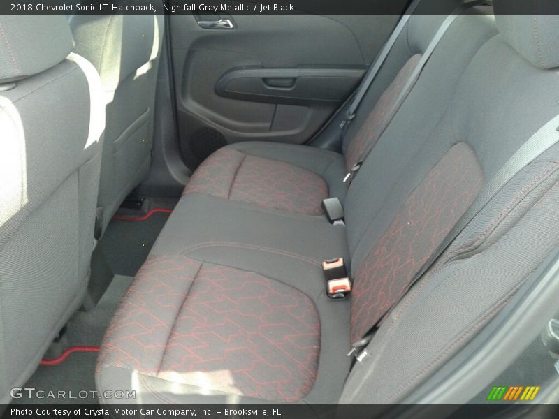 Nightfall Gray Metallic / Jet Black 2018 Chevrolet Sonic LT Hatchback