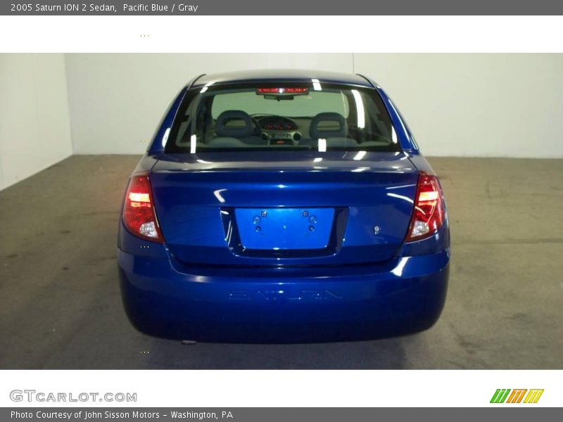 Pacific Blue / Gray 2005 Saturn ION 2 Sedan