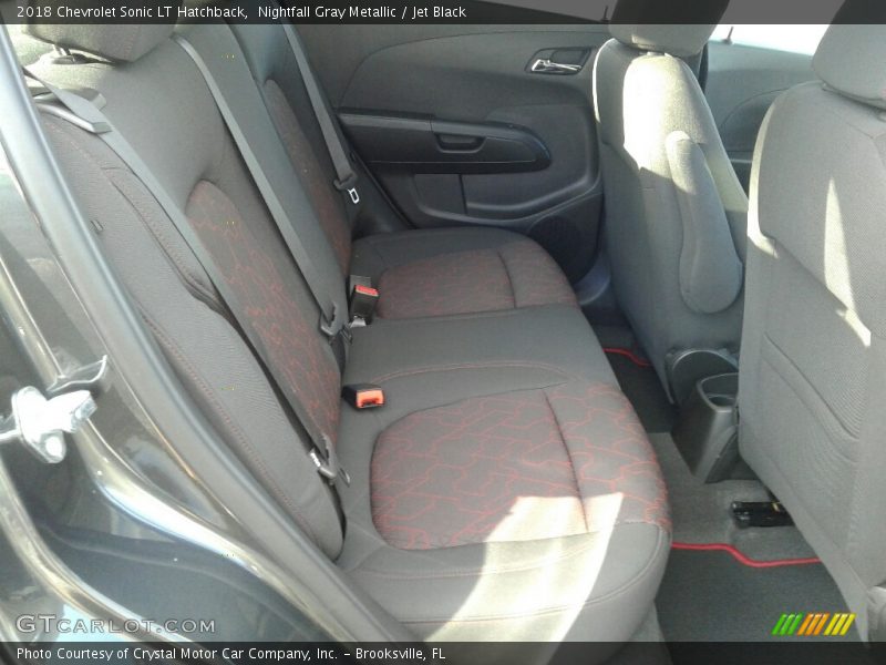 Nightfall Gray Metallic / Jet Black 2018 Chevrolet Sonic LT Hatchback