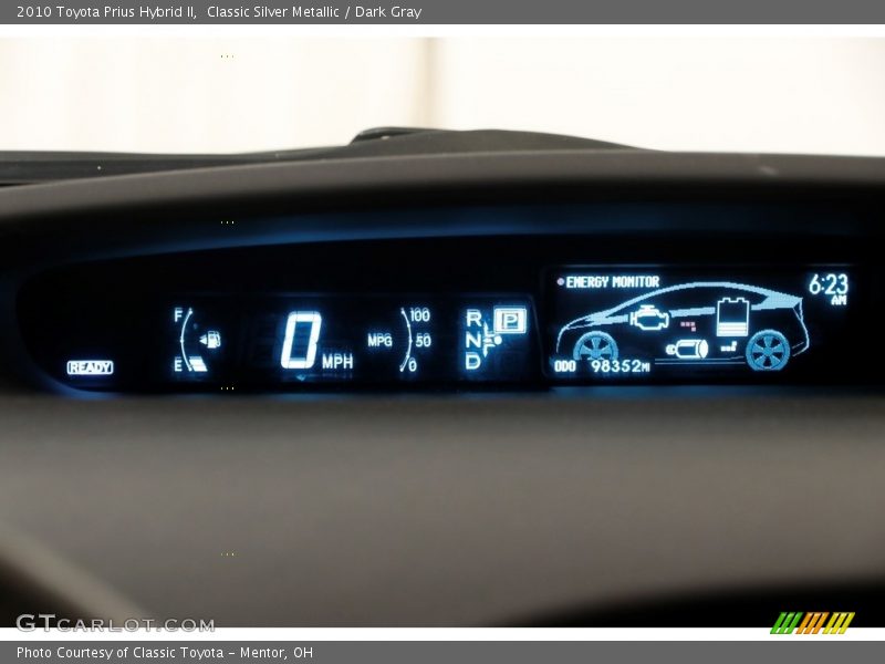 Classic Silver Metallic / Dark Gray 2010 Toyota Prius Hybrid II