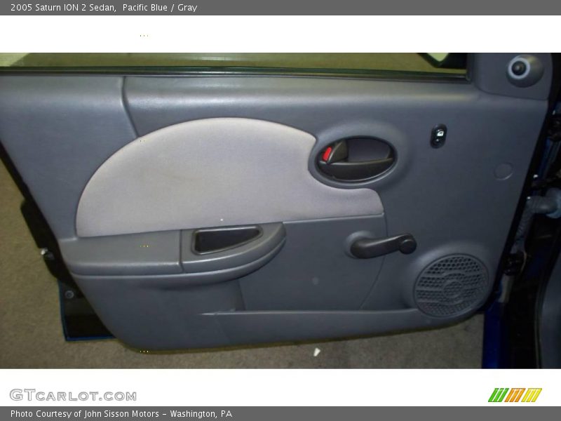 Pacific Blue / Gray 2005 Saturn ION 2 Sedan