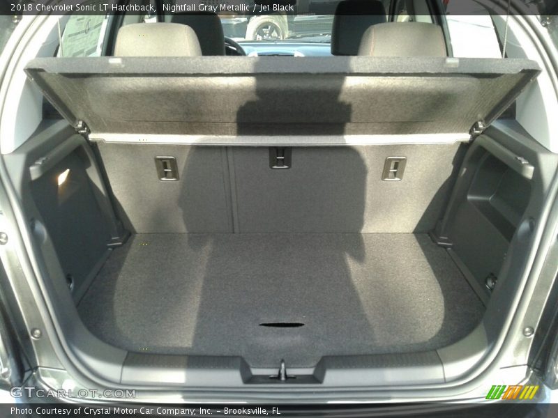 Nightfall Gray Metallic / Jet Black 2018 Chevrolet Sonic LT Hatchback