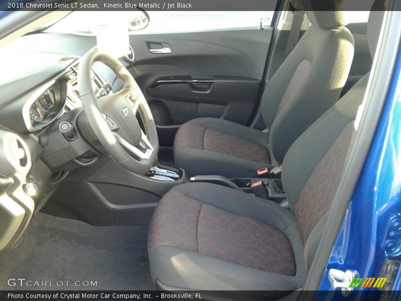 Kinetic Blue Metallic / Jet Black 2018 Chevrolet Sonic LT Sedan