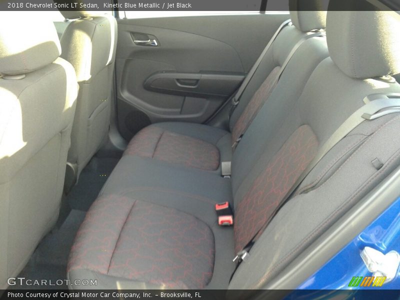 Kinetic Blue Metallic / Jet Black 2018 Chevrolet Sonic LT Sedan