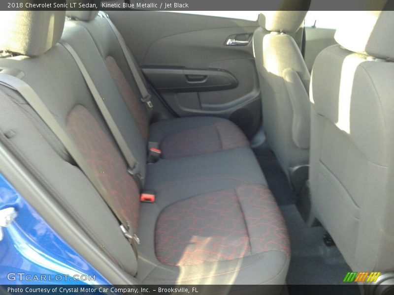 Kinetic Blue Metallic / Jet Black 2018 Chevrolet Sonic LT Sedan