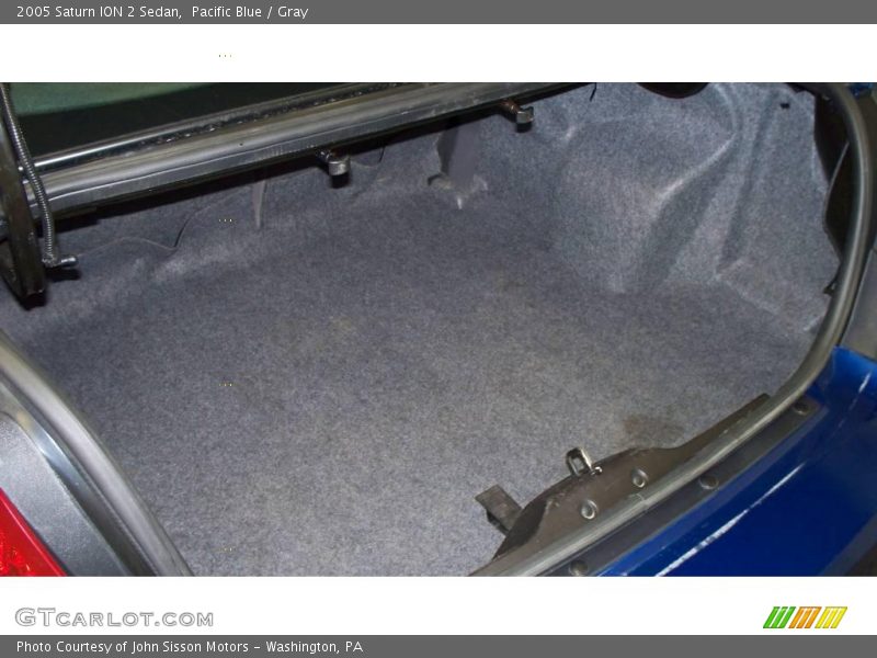 Pacific Blue / Gray 2005 Saturn ION 2 Sedan