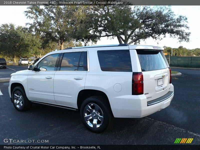 Iridescent Pearl Tricoat / Cocoa/­Mahogany 2018 Chevrolet Tahoe Premier 4WD