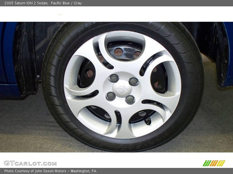 Pacific Blue / Gray 2005 Saturn ION 2 Sedan
