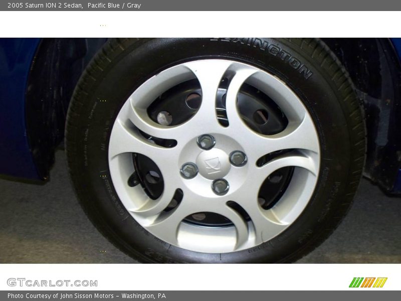 Pacific Blue / Gray 2005 Saturn ION 2 Sedan