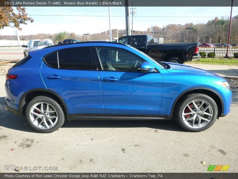  2018 Stelvio Ti AWD Misano Blue Metallic