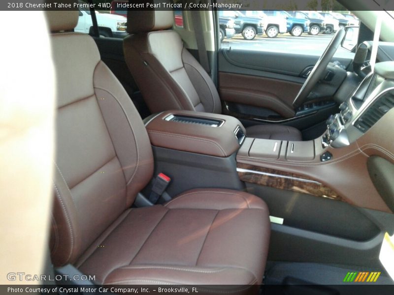 Iridescent Pearl Tricoat / Cocoa/­Mahogany 2018 Chevrolet Tahoe Premier 4WD