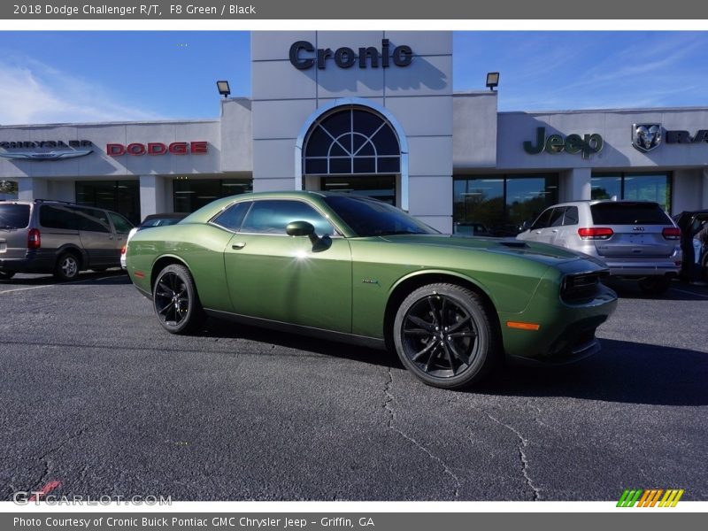 F8 Green / Black 2018 Dodge Challenger R/T