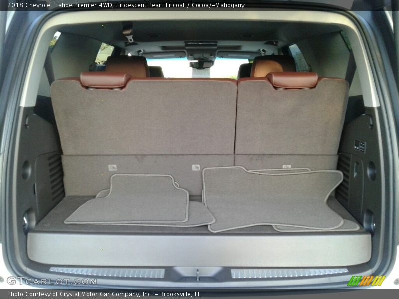 Iridescent Pearl Tricoat / Cocoa/­Mahogany 2018 Chevrolet Tahoe Premier 4WD