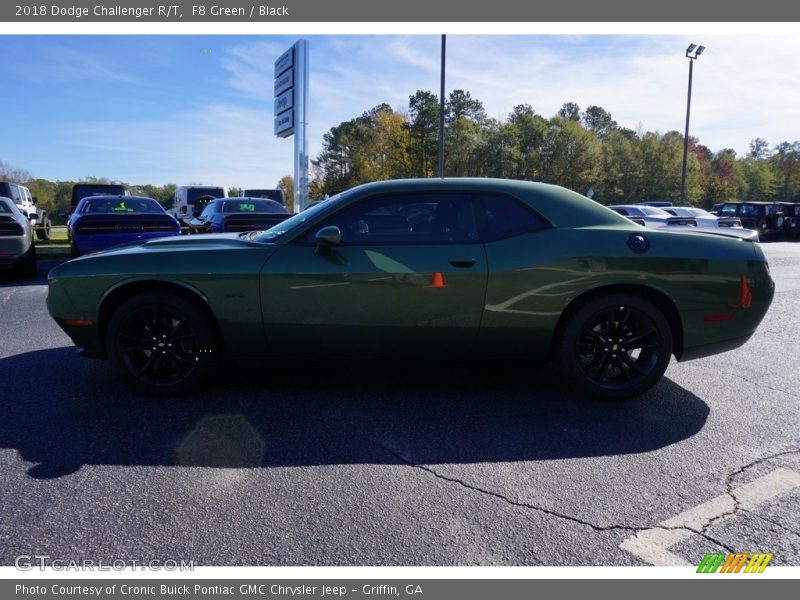 F8 Green / Black 2018 Dodge Challenger R/T