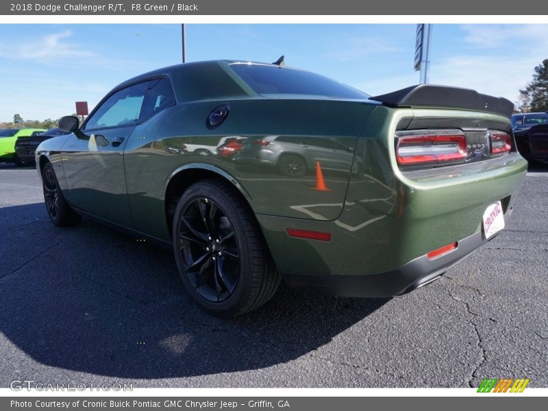F8 Green / Black 2018 Dodge Challenger R/T