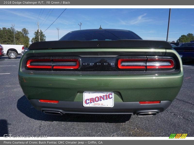 F8 Green / Black 2018 Dodge Challenger R/T