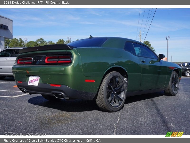 F8 Green / Black 2018 Dodge Challenger R/T