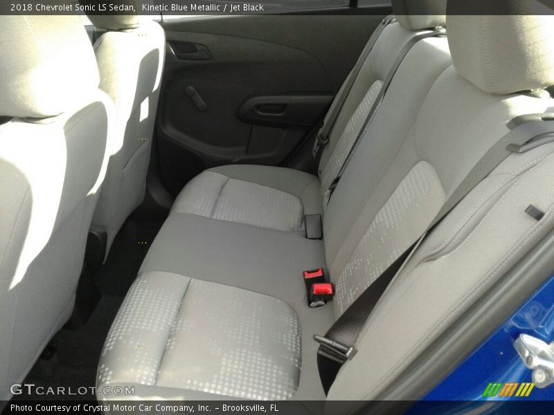 Kinetic Blue Metallic / Jet Black 2018 Chevrolet Sonic LS Sedan