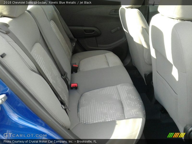 Kinetic Blue Metallic / Jet Black 2018 Chevrolet Sonic LS Sedan