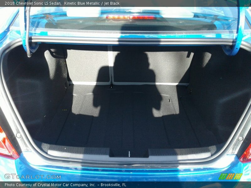 Kinetic Blue Metallic / Jet Black 2018 Chevrolet Sonic LS Sedan