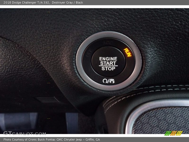Destroyer Gray / Black 2018 Dodge Challenger T/A 392