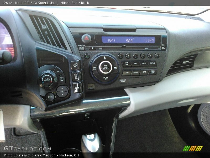 Milano Red / Black 2012 Honda CR-Z EX Sport Hybrid