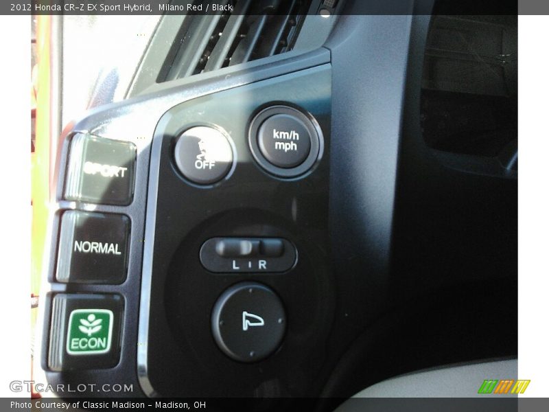 Milano Red / Black 2012 Honda CR-Z EX Sport Hybrid