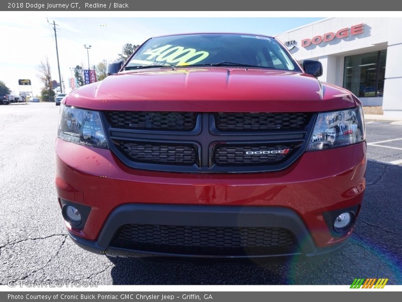 Redline / Black 2018 Dodge Journey GT