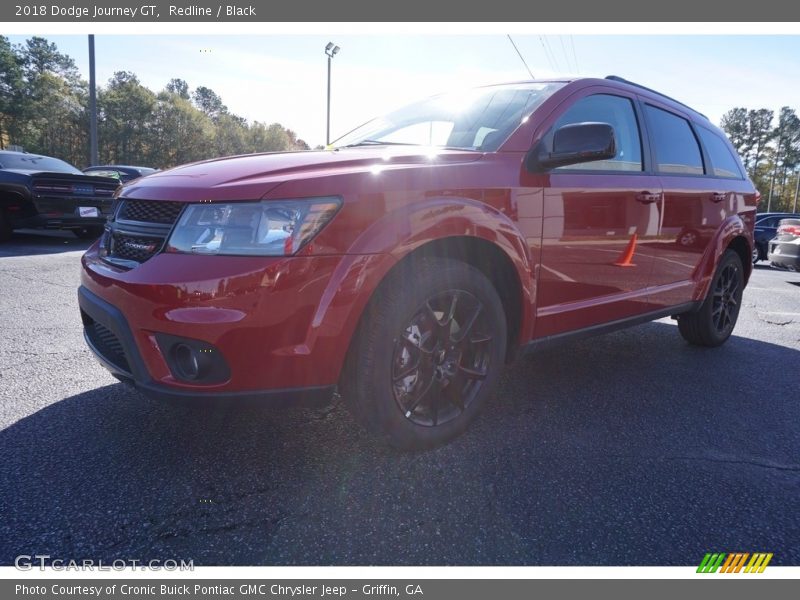 Redline / Black 2018 Dodge Journey GT