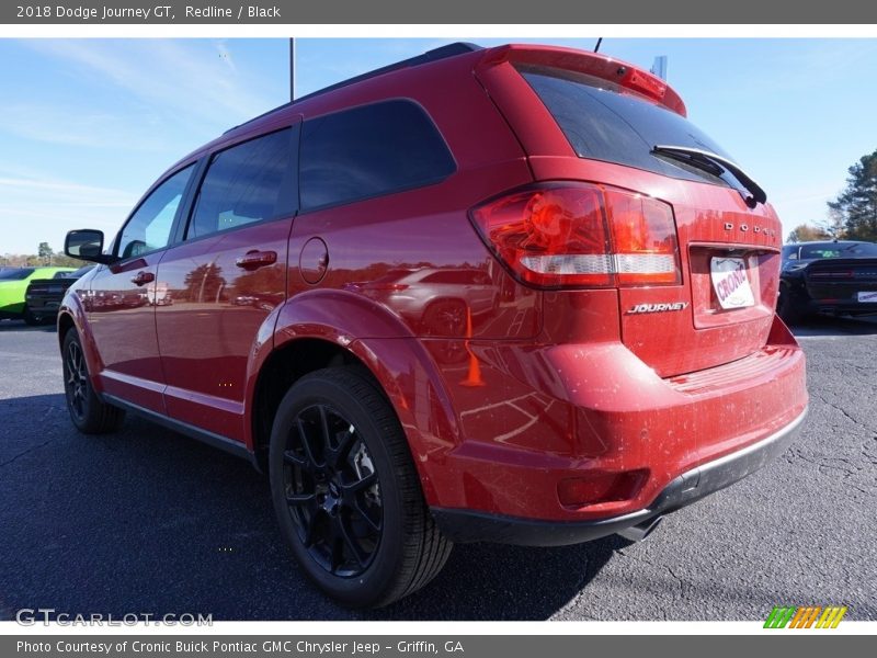 Redline / Black 2018 Dodge Journey GT