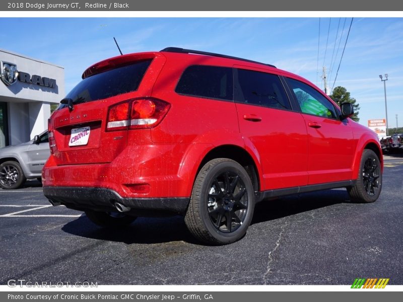 Redline / Black 2018 Dodge Journey GT