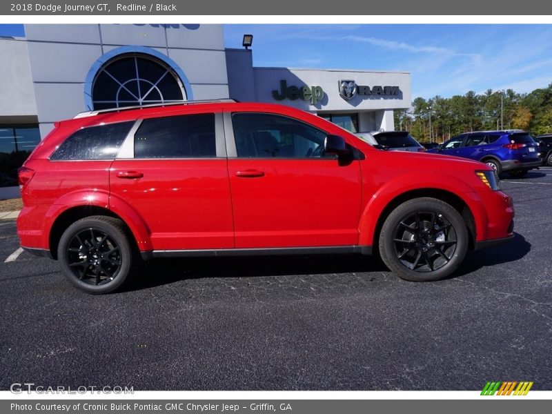 Redline / Black 2018 Dodge Journey GT