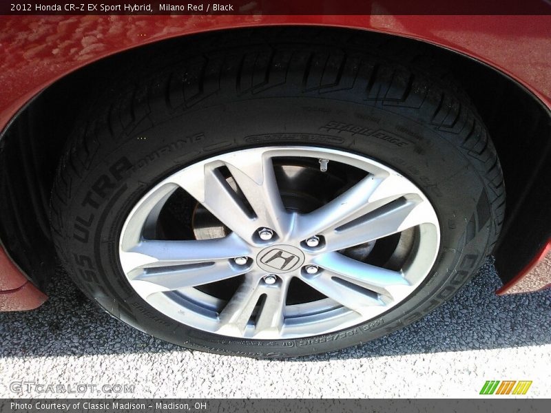 Milano Red / Black 2012 Honda CR-Z EX Sport Hybrid