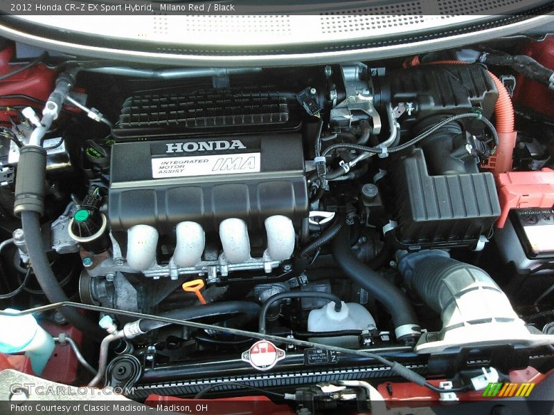 Milano Red / Black 2012 Honda CR-Z EX Sport Hybrid