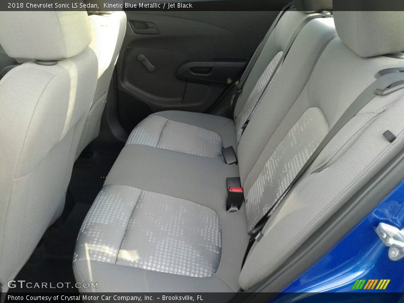 Kinetic Blue Metallic / Jet Black 2018 Chevrolet Sonic LS Sedan