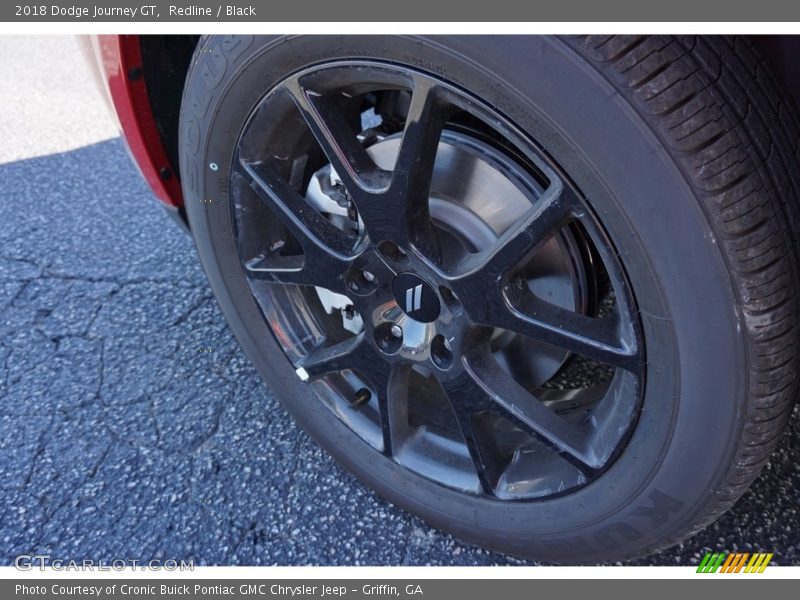 Redline / Black 2018 Dodge Journey GT