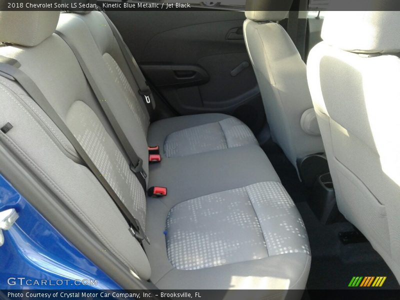 Kinetic Blue Metallic / Jet Black 2018 Chevrolet Sonic LS Sedan