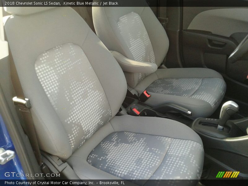 Kinetic Blue Metallic / Jet Black 2018 Chevrolet Sonic LS Sedan