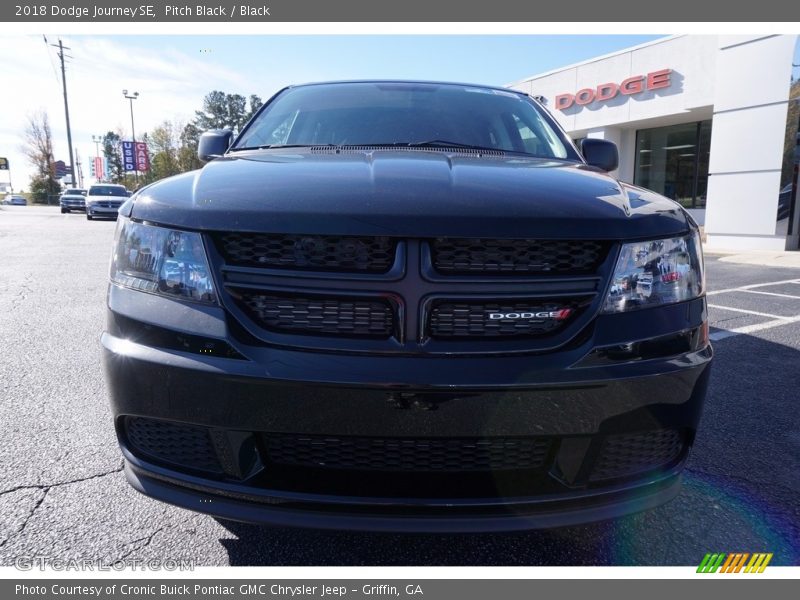 Pitch Black / Black 2018 Dodge Journey SE